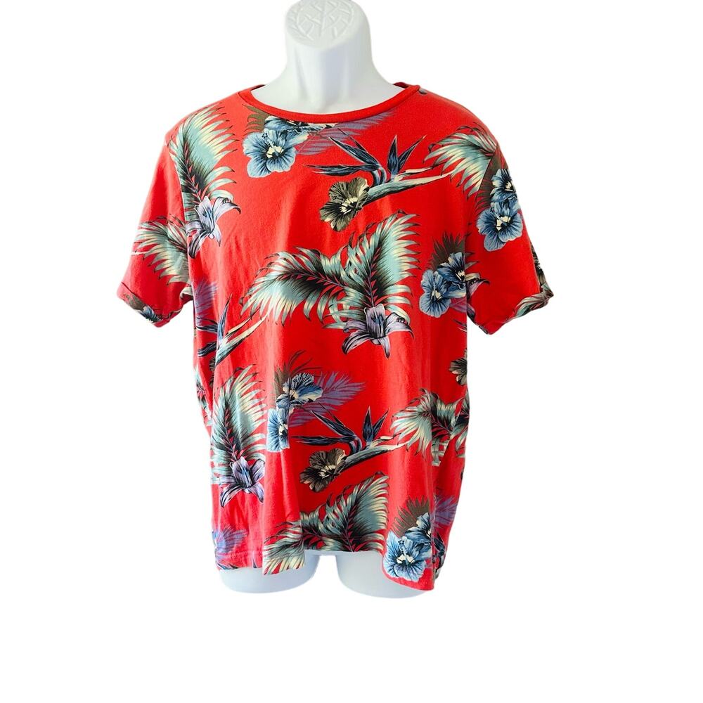 Orange and Blue Men’s Shirt